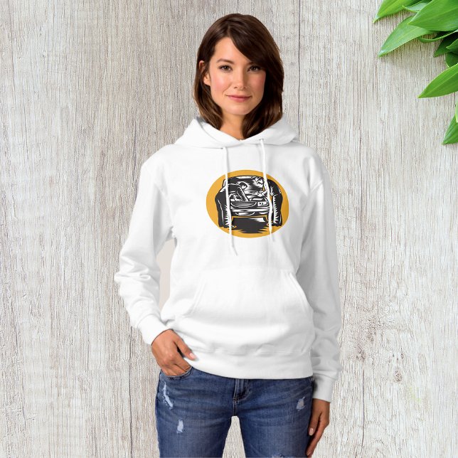 Mechanics Womens Hoodie (Creator Uploaded)