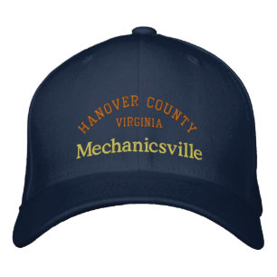 Mechanicsville VA Embroidered Baseball Cap