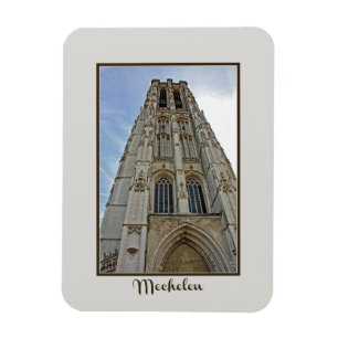 Mechelen Cathedral Belgium Magnet