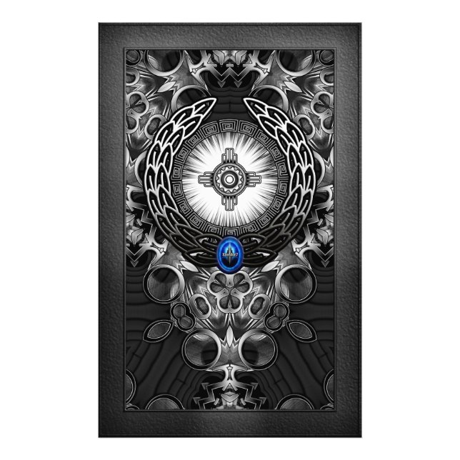 MechTron One Abstract Art Photo Print (Front)