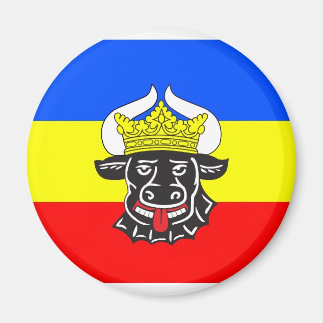Mecklenburg , Germany Magnet (Front)
