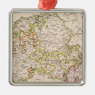Mecklenburg, Germany Metal Tree Decoration