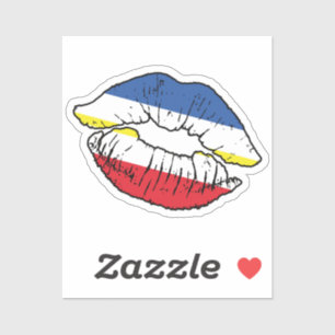 Mecklenburg–Western Pomerania Lipstick Love Flag