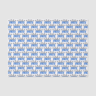 Med School Grad 2022 Graduation Tissue (Blue) Tissue Paper
