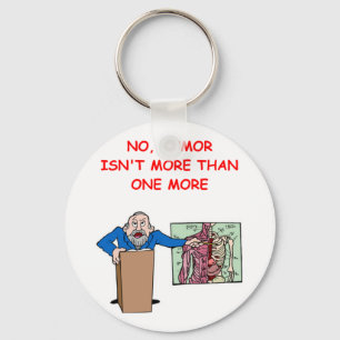 med school joke key ring