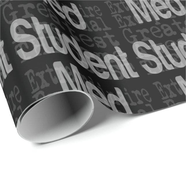 Med Student Extraordinaire Wrapping Paper (Roll Corner)
