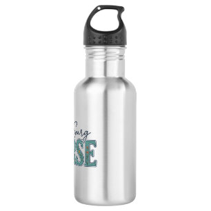 Med Surg Nurse Floral Vintage Engraving Design_1 532 Ml Water Bottle