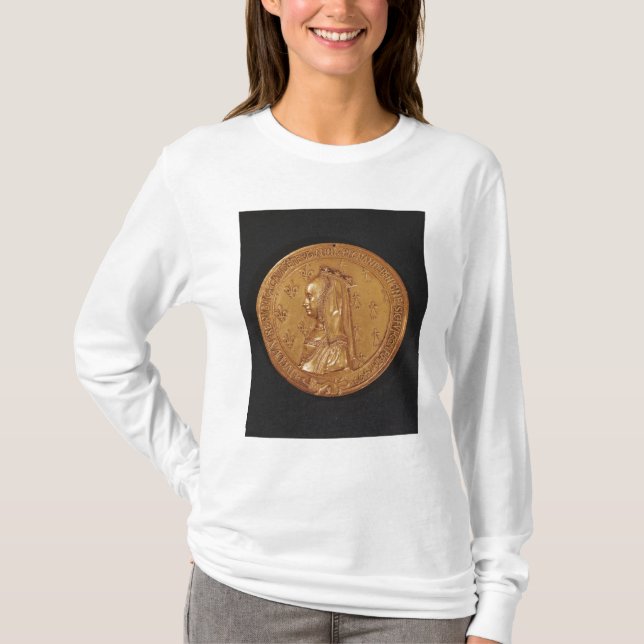 Medal depicting Anne of Brittany T-Shirt (Front)