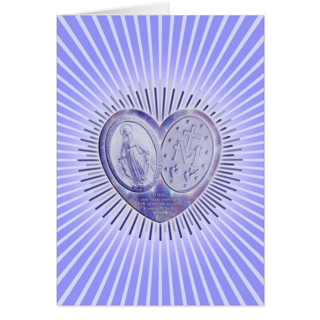 medal miraculeuse/marvellous medal | pink (Front)