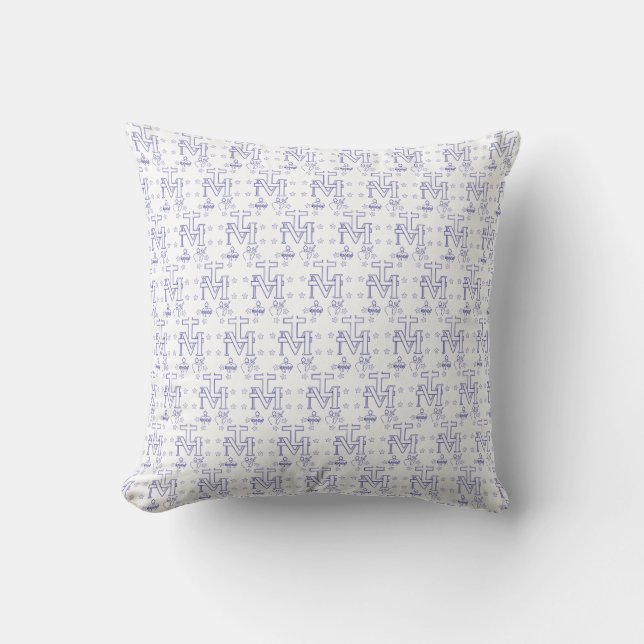 Medal of Our Lady of Graces Cushion (Front)