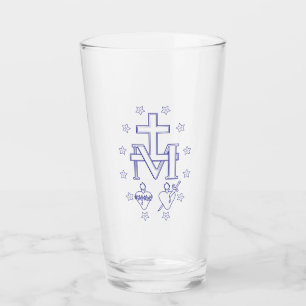 Medal of Our Lady of Graces Glass
