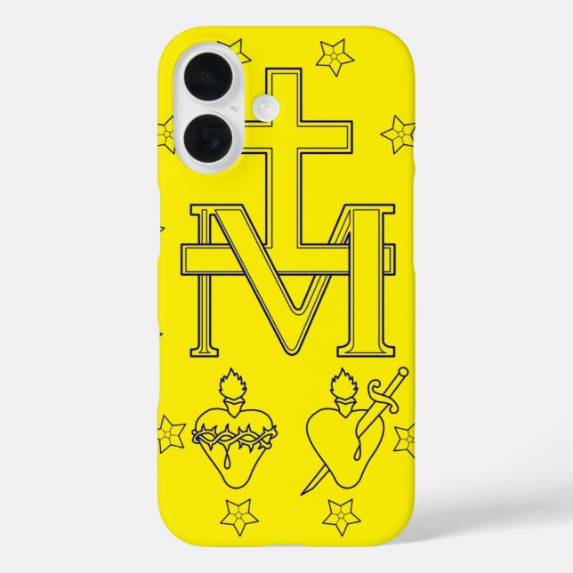 Medal of Our Lady of Graces Miraculous Fine Art Case-Mate iPhone Case (Back)