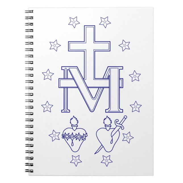 Medal of Our Lady of Graces Notebook (Front)