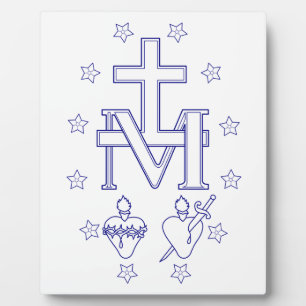 Medal of Our Lady of Graces Plaque