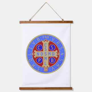 Medal of St. Benedict Tapestry
