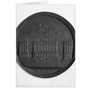 Medal with Bernini's design for the Louvre