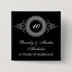 Medallion Change the Number Anniversary Button