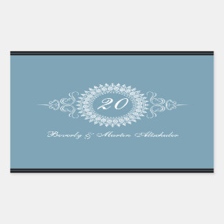 Medallion Change the Number Anniversary Sticker