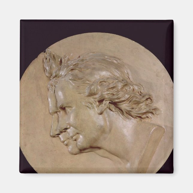 Medallion depicting Joseph  and Etienne Magnet (Front)