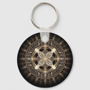 Medallion Key Ring