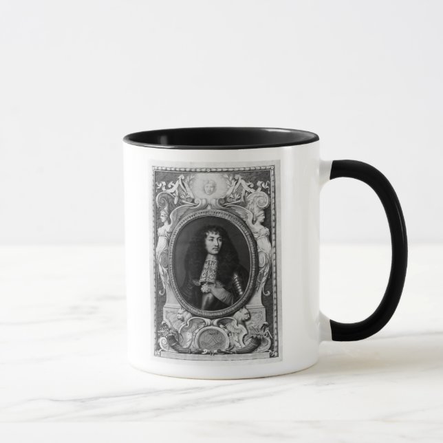 Medallion Portrait of Louis XIV Mug (Right)