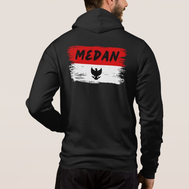 Medan Indonesia  Hoodie (Back)