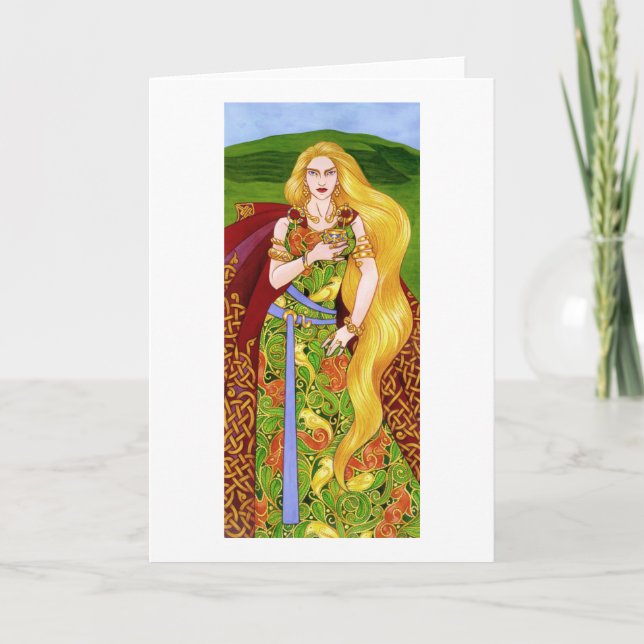 Medb Greeting Card (Front)