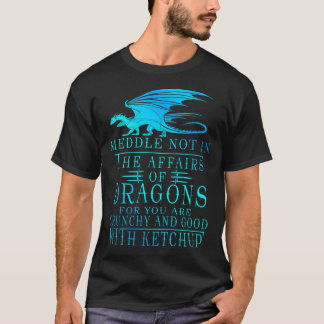 Meddle Not In The Affairs Of Dragons T-Shirt
