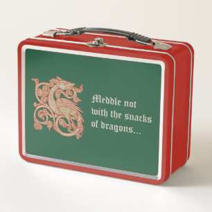 "Meddle Not..." Metal Lunchbox