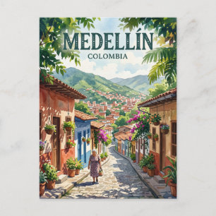 Medellín, Antioquia Colombia Postcard