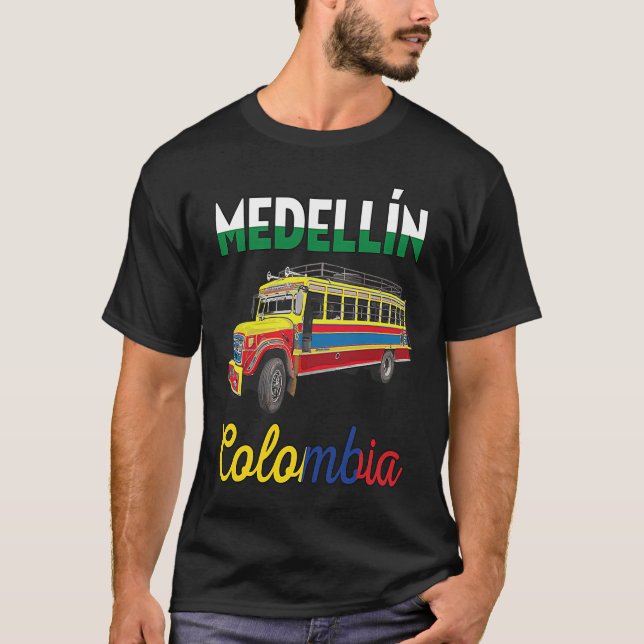 Medellin Colombia Condor Colombian Bogota Travel T T-Shirt (Front)