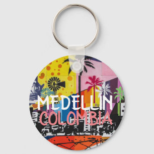 Medellin colombia key ring