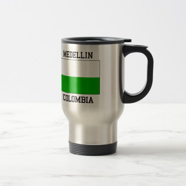 Medellin Colombia Travel Mug (Right)
