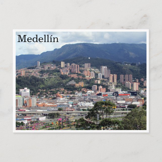medellín hills postcard (Front)