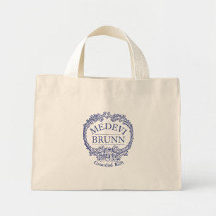 Medevi Brunn Logo Canvas Handle Bag