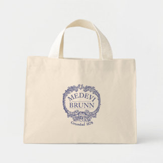 Medevi Brunn Logo Canvas Handle Bag