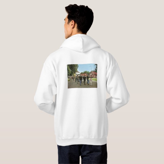 Medevi Brunn Logo Men's Sweatshirt  (Grot) (Back Full)