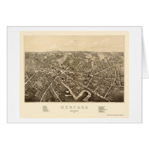 Medford, MA Panoramic Map - 1880