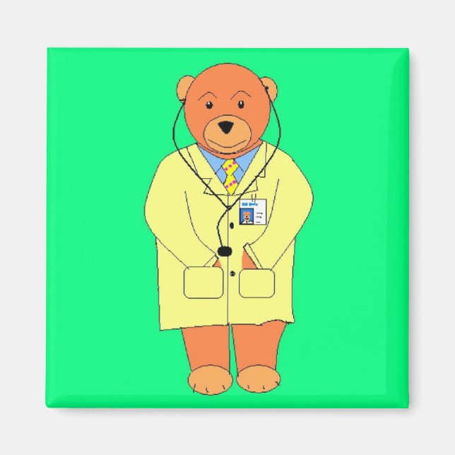 Medi Bear Magnet (Front)
