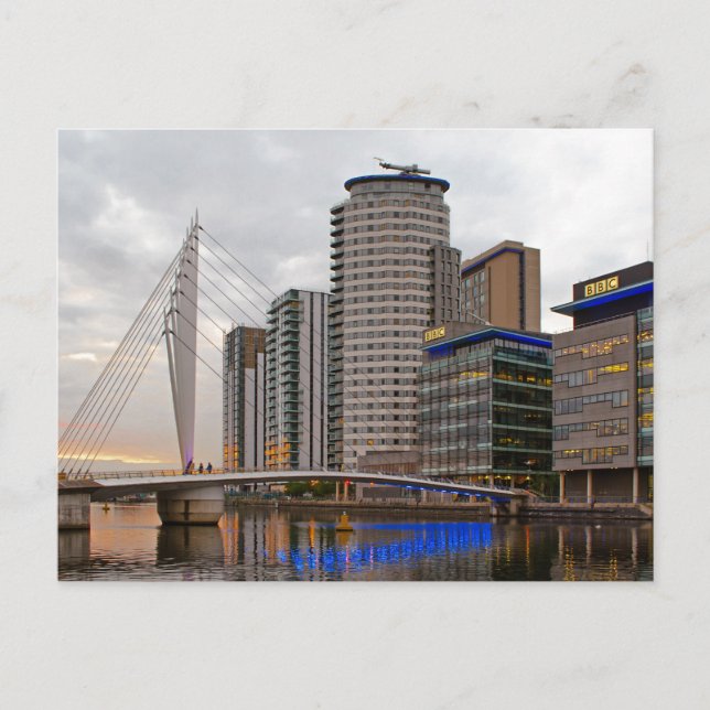 Media City Manchester Postcard (Front)