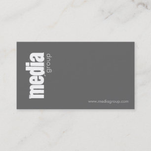 Media group - business cards