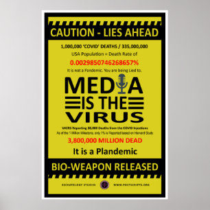 Media is the Virus Poster
