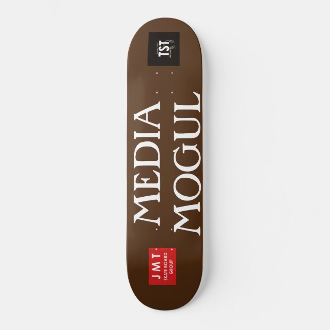 MEDIA MOGUL SKATEBOARDS / JMT SKATEBOARDS (Front)