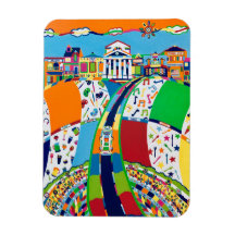 Media, Pennsylvania 3 x 4 Magnet