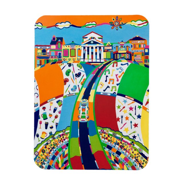 Media, Pennsylvania 3 x 4 Magnet (Vertical)