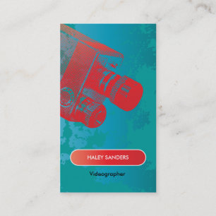 Media Professional Filmaker Business Card