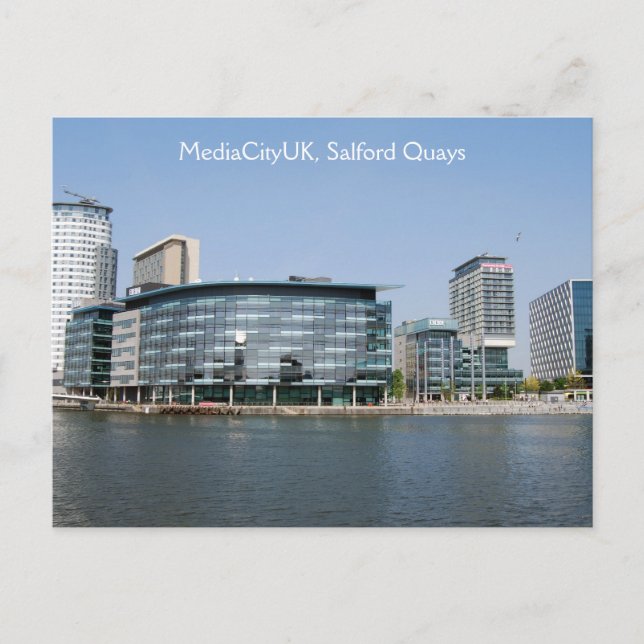 MediaCity - Salford Quays Postcard (Front)