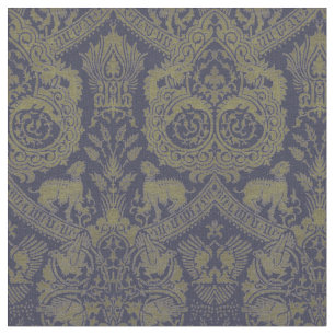 Mediaeval 13th Century Pattern Fabric
