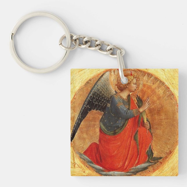 Mediaeval Angel Key Chain (Front)