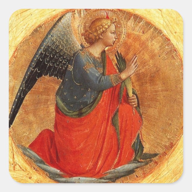 Mediaeval Angel Stickers (Front)